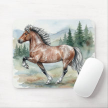 Astrid Tolting Isländisches Pferd Aquarell