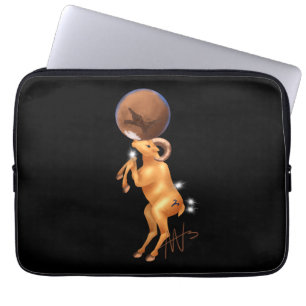 Astro Aries Mars Zodiac Laptopschutzhülle