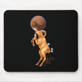 Astro Aries Mars Zodiac Mousepad