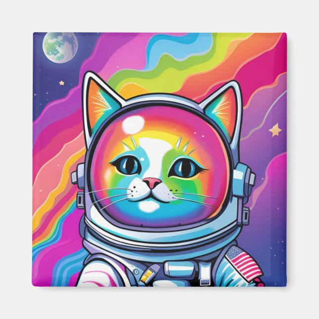 Astro-Cat Magnet (Vorne)