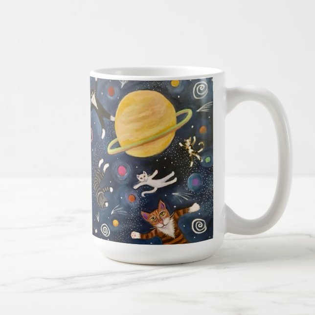Astro Cats Kaffeetasse (Rechts)