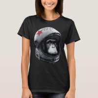 Astro Chimp Astronaut Raumfähre Galaxy Helmet Affe
