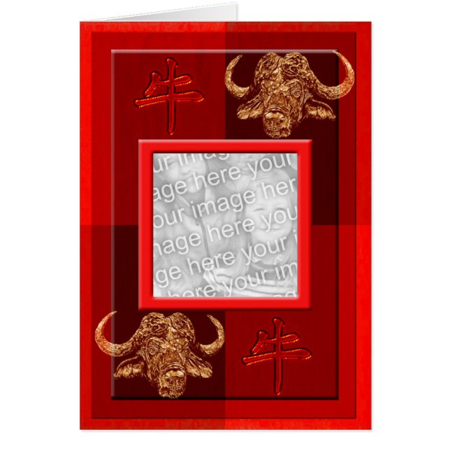 Astro chinesische Ochsenschablone (Vorne)