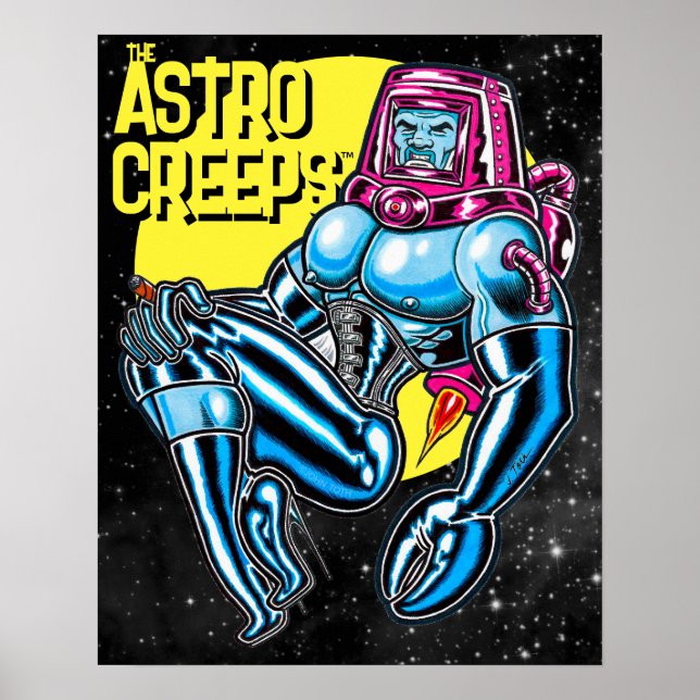 Astro Creeps™: Brawniac™/Jet-Pack Poster (Vorne)