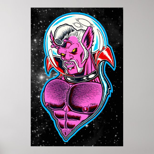 Astro-Creeps™/Brutus Bloodley™  Poster (Vorne)