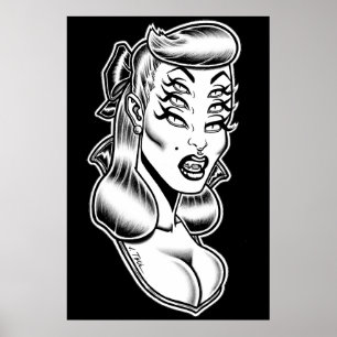 Astro-Creeps™/Candy La Vamp™ Poster