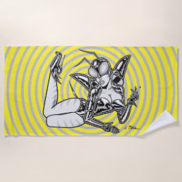 Astro Creeps™: Insectra™ Strandtuch