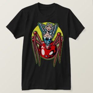 Astro Creeps™: Madam Mechanism™/Mecha-Spinne T-Shirt