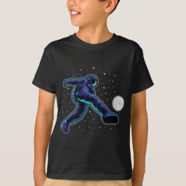 Astro-Fußball im Weltraumkids-T-Shirt | Spaß im We T-Shirt