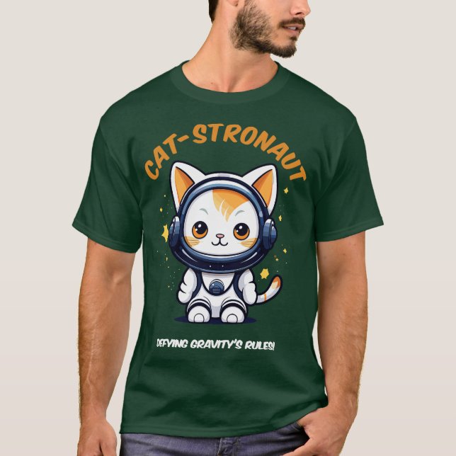 Astro-Katze 1 T-Shirt (Vorderseite)