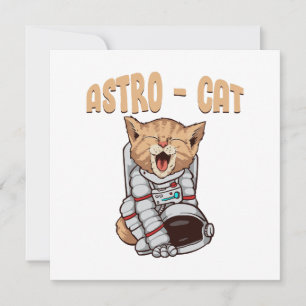 Astro-Katze Einladung