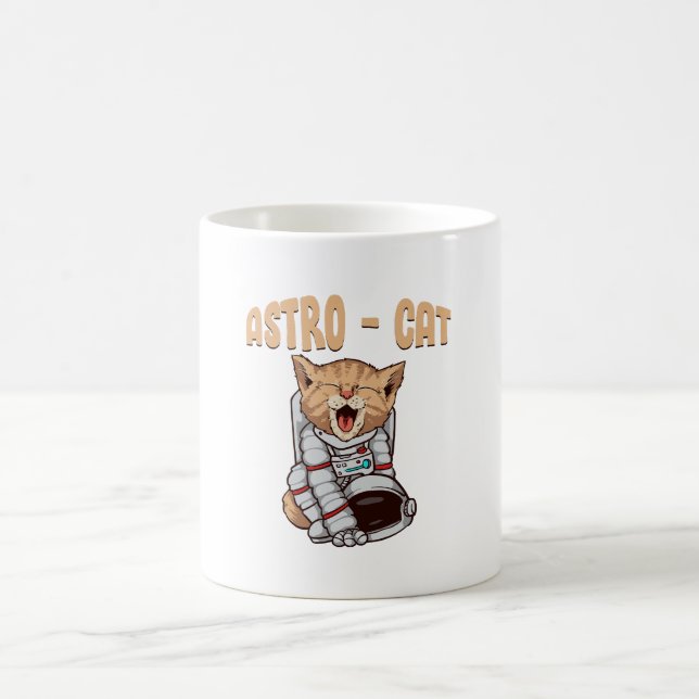 Astro-Katze Kaffeetasse (Mittel)