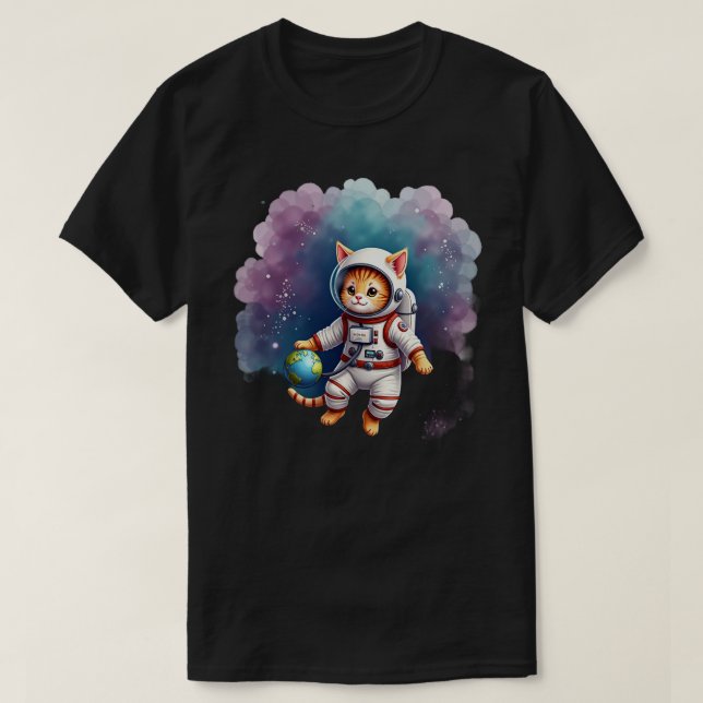 Astro-Katze T-Shirt (Design vorne)