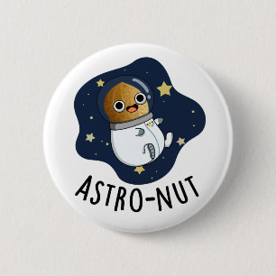 Astro-Nuss Astronautenpun Button