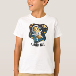 Astro-Nut Peanut, Astronaut Pun |  T-Shirt