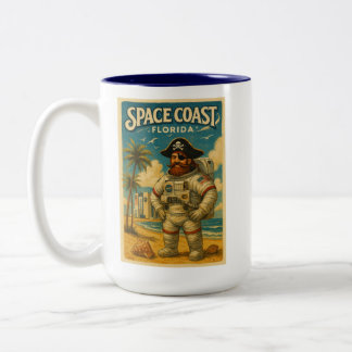 "Astro-Pirat Florida" Zweifarbige Tasse