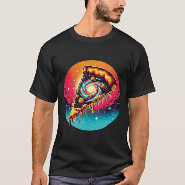 Astro Pizza Slice T-Shirt (Vorderseite)