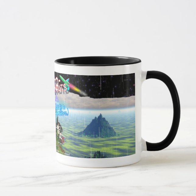 Astro-Shamanauts trinkende Tasse (#1) (Rechts)