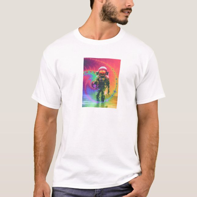 Astro Süchtig-Shirt T-Shirt (Vorderseite)
