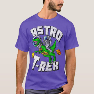 Astro TRe Dinosaur Tyrannosaurus Re Dino Astronaut T-Shirt
