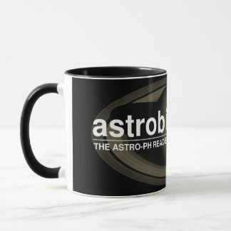 Astrobites Tasse - Saturn (dunkler Hintergrund)