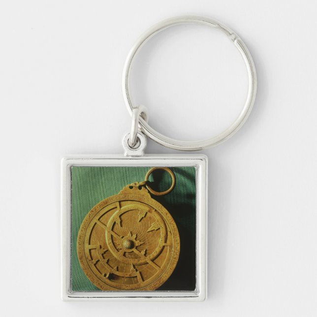 Astrolabe (Kupfer) Schlüsselanhänger (Vorne)