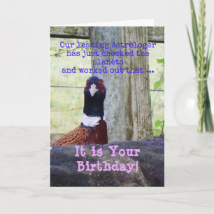 Astrologe Geburtstag Karte