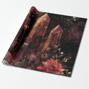 Astrologie Amethyst Konstellation Kosmisch Geschenkpapier