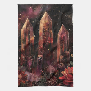 Astrologie Amethyst Konstellation Kosmisch Geschirrtuch