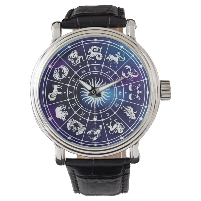 Astrologie Armbanduhr (Vorderseite)