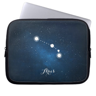 Astrologie-blaues Laptopschutzhülle