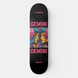 Astrologie Graffiti Gemini Zodiac Skateboard