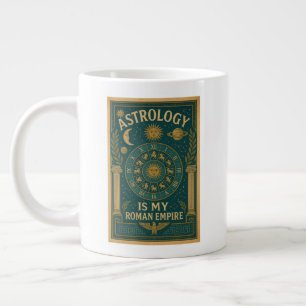 Astrologie ist mein römisches Reich Jumbo-Tasse