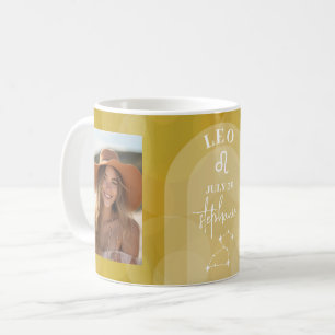 Astrologie Leo Zodiac Sign Foto Custom Geburtstag Kaffeetasse