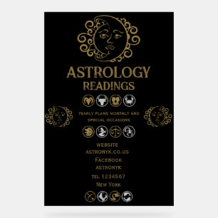 Astrologie Lesen Acrylschild