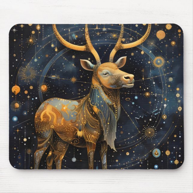 Astrologie Magie Mousepad (Vorne)