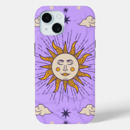 Astrologie Phonecases: Sun-Zeichen im Himmelsstil Case-Mate iPhone Hülle