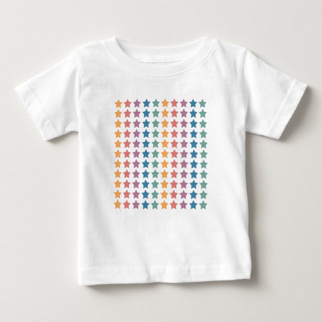 Astrologie, Retro-Sterne Baby T-shirt (Vorderseite)