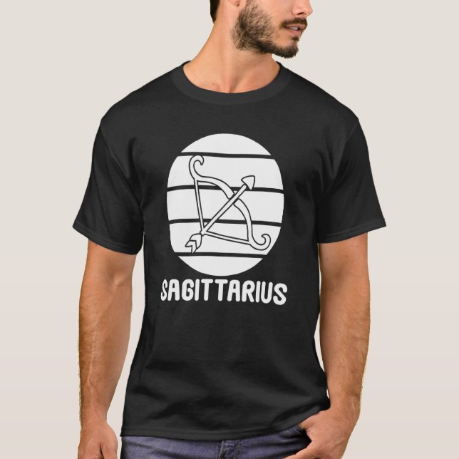 Astrologie Schütze 1 T-Shirt (Vorderseite)