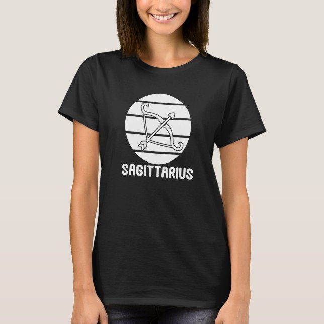 Astrologie Schütze 1 T-Shirt (Vorderseite)
