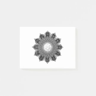 Astrologie Signs Mandala Post-it Klebezettel