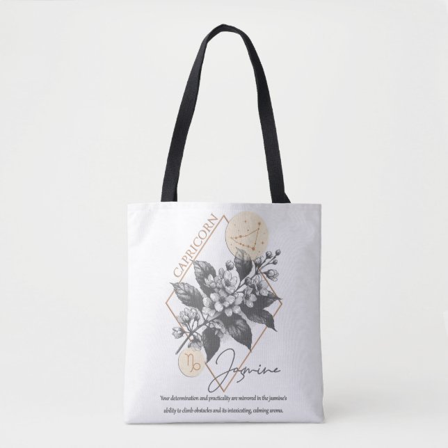 Astrologie/Steinbock Zodiac Signature Blume Jasmin (Vorderseite)