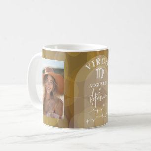 Astrologie Virgo Zodiac Signage Foto Custom Geburt Kaffeetasse