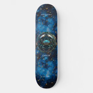 Astrologie Zodiac Schildkrebs Personalisierte Skat Skateboard