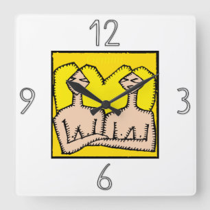 Astrologie Zodiac Sign Gemini Wall Uhr