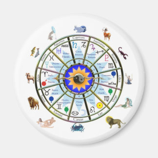 Astrologie - ZODIAC- Zeichen Magnet
