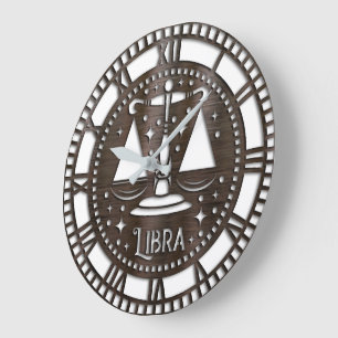Astrologie/Zodiaka-Zeichen/Libra Große Wanduhr