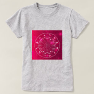 Astrologierad Sternzeichen T-Shirt
