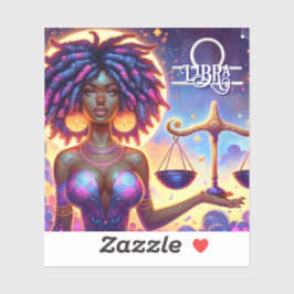 Astrologisches Horoskop Signalibra Aufkleber