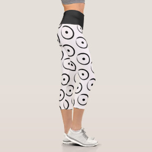 Astrologisches Sonnenzeichen - Zen-Kreis 1 des Bud Capri Leggings